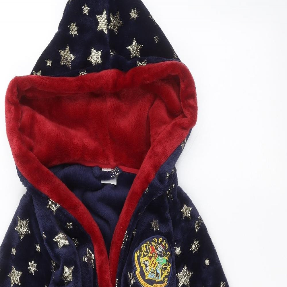 Matalan Boys Blue Solid   Robe Size 11 Years