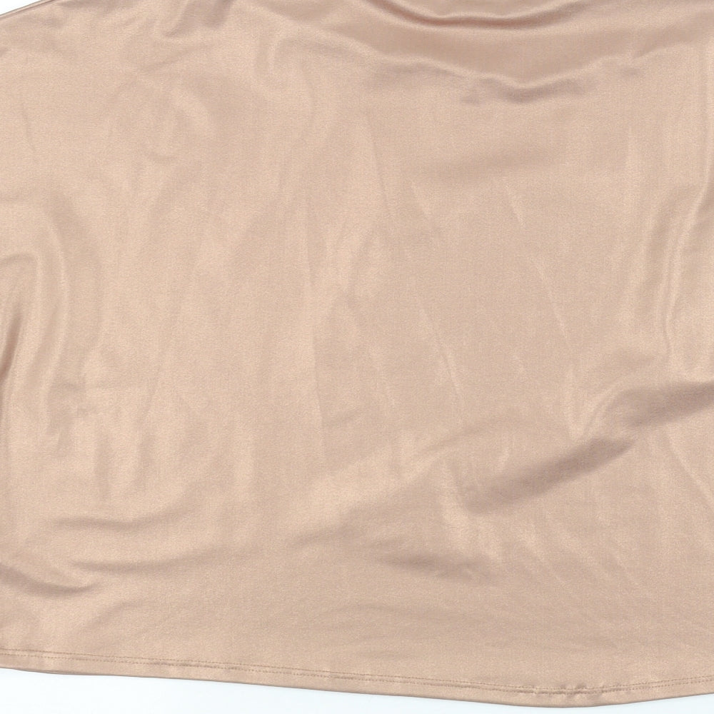 Zara Womens Pink   Basic T-Shirt Size L
