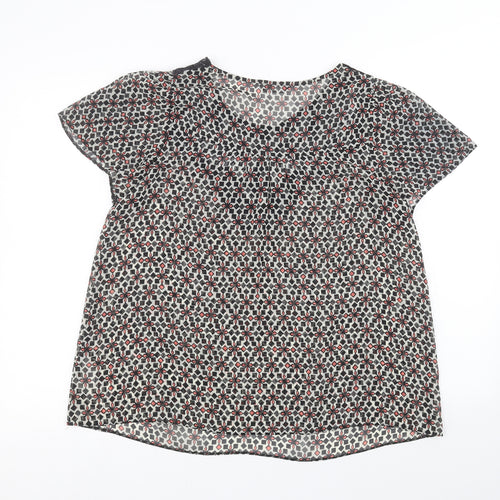 Miss Selfridge Womens Black   Basic Blouse Size 12