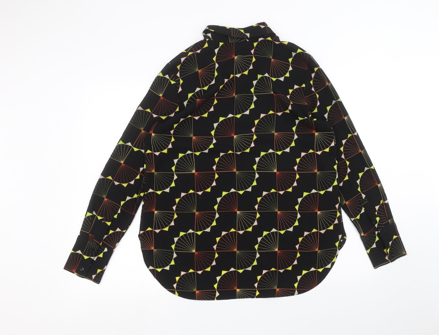 NEXT Womens Black   Basic Button-Up Size 12