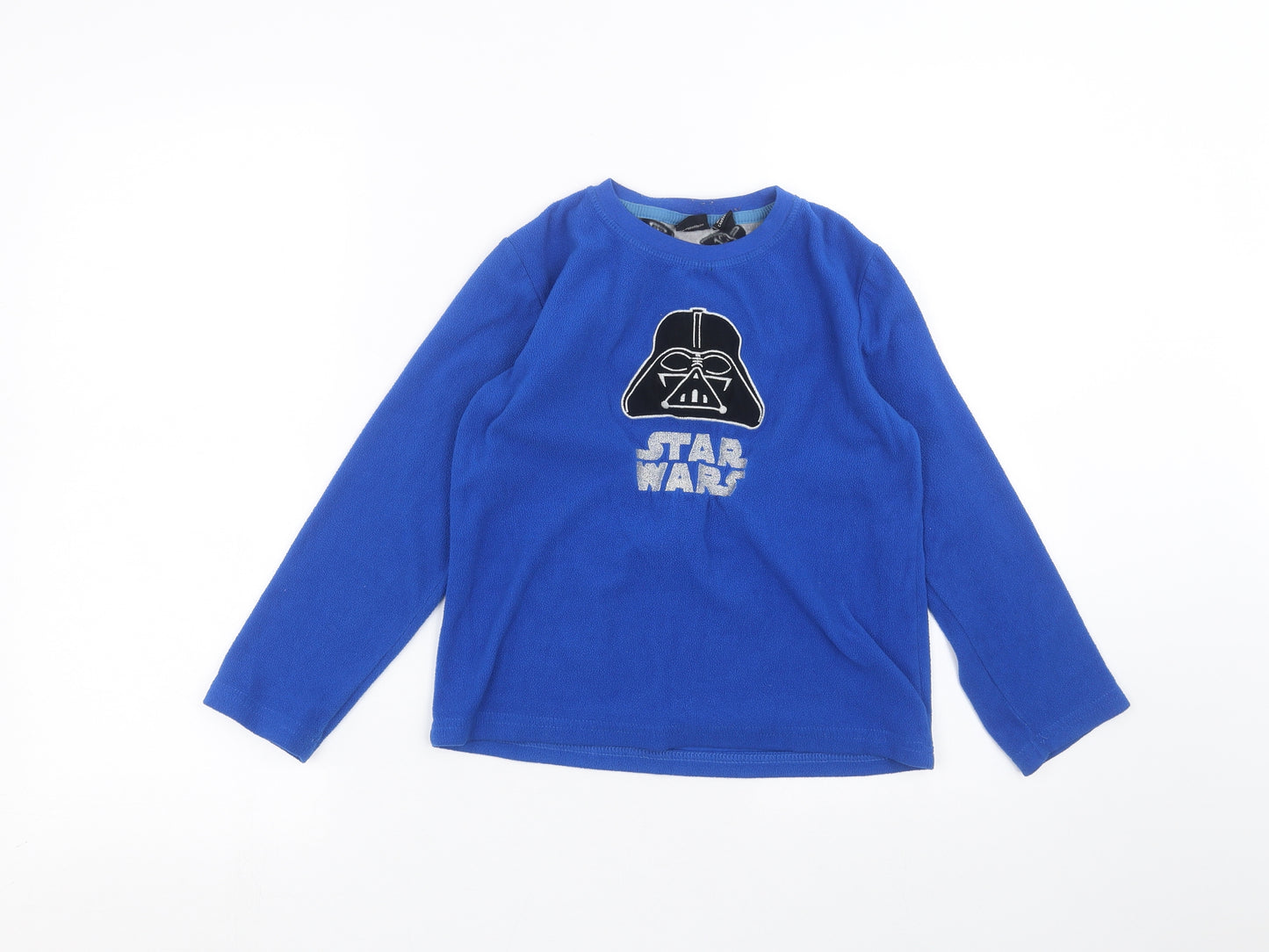 Primark Boys Blue   Pullover Jumper Size 9-10 Years  - Star wars