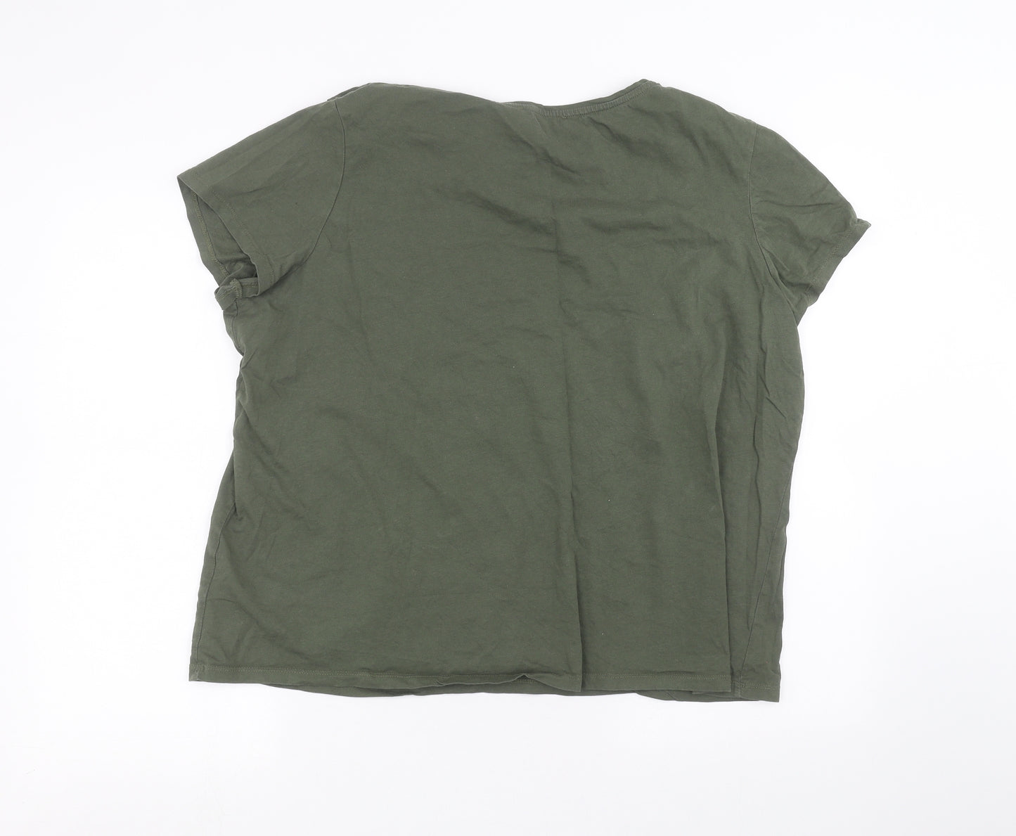 Primark Womens Green   Basic T-Shirt Size XL