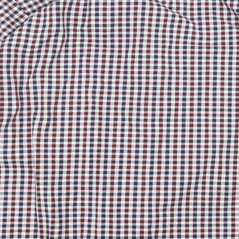 W&B Mens White    Dress Shirt Size 3XL