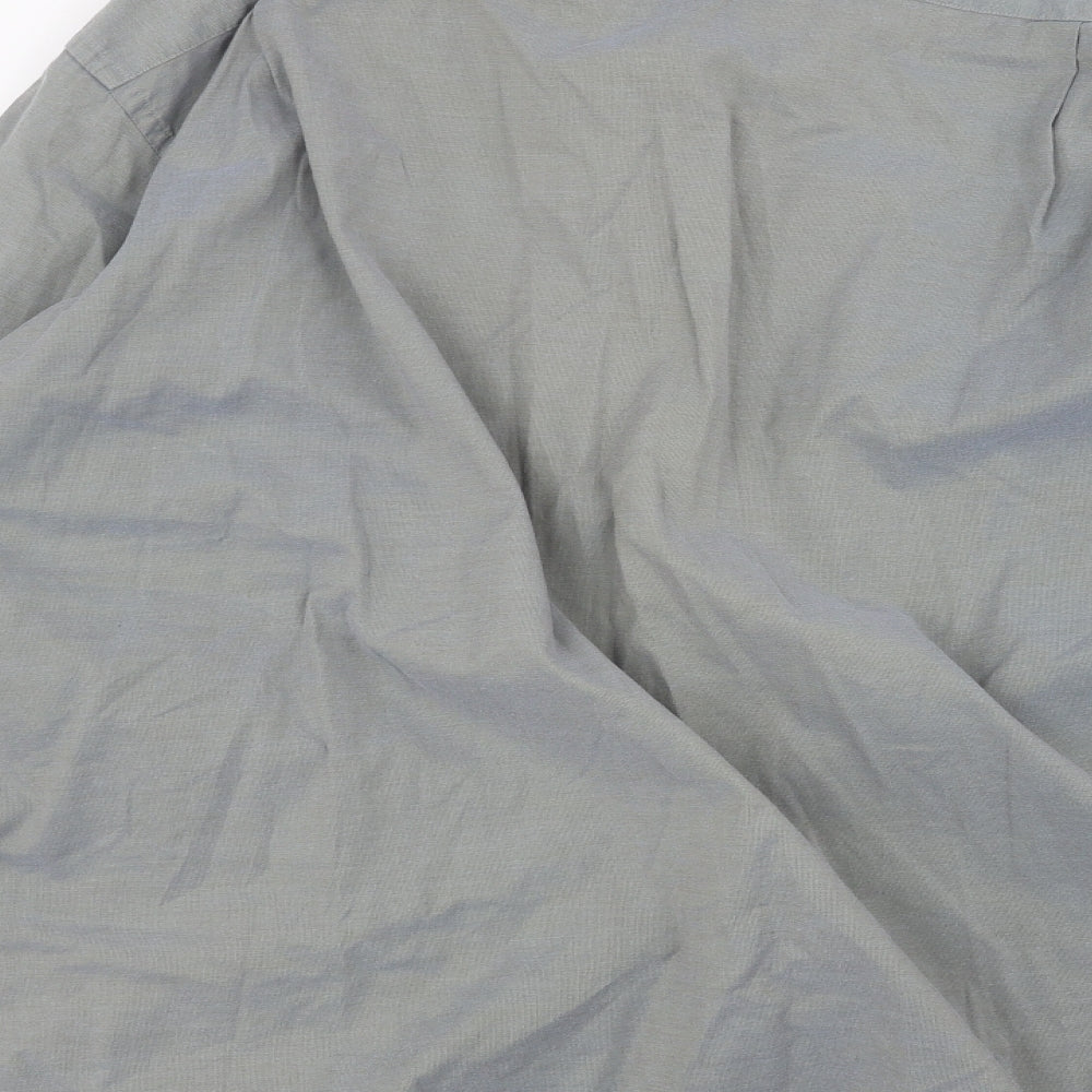 Marks and Spencer Mens Grey    Dress Shirt Size XL