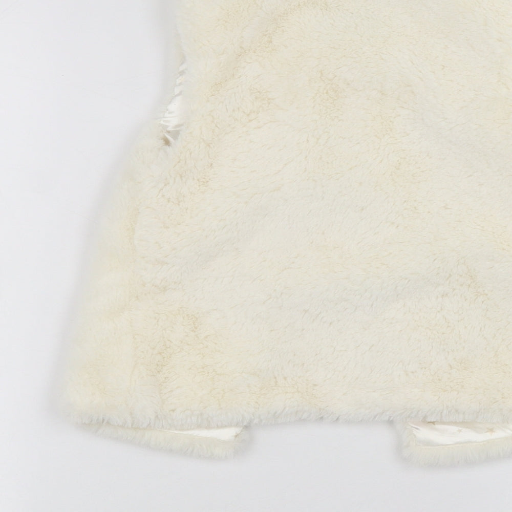 Primark Girls White   Jacket  Size 3-4 Years
