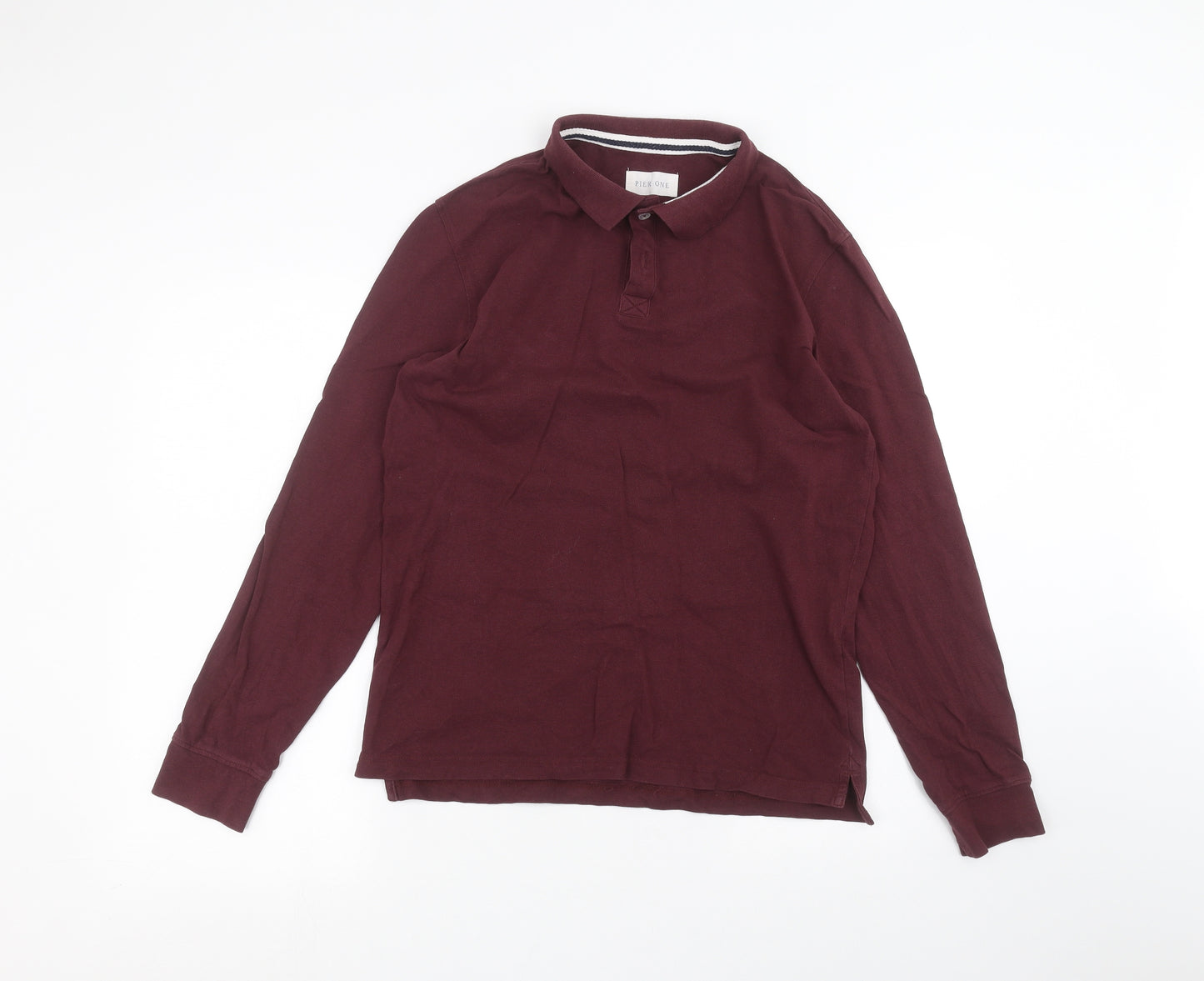 Pier One Mens Red    Polo Size M