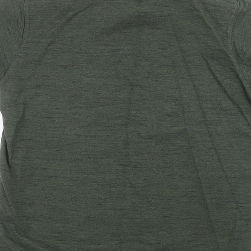 Uni Mens Green    Polo Size M