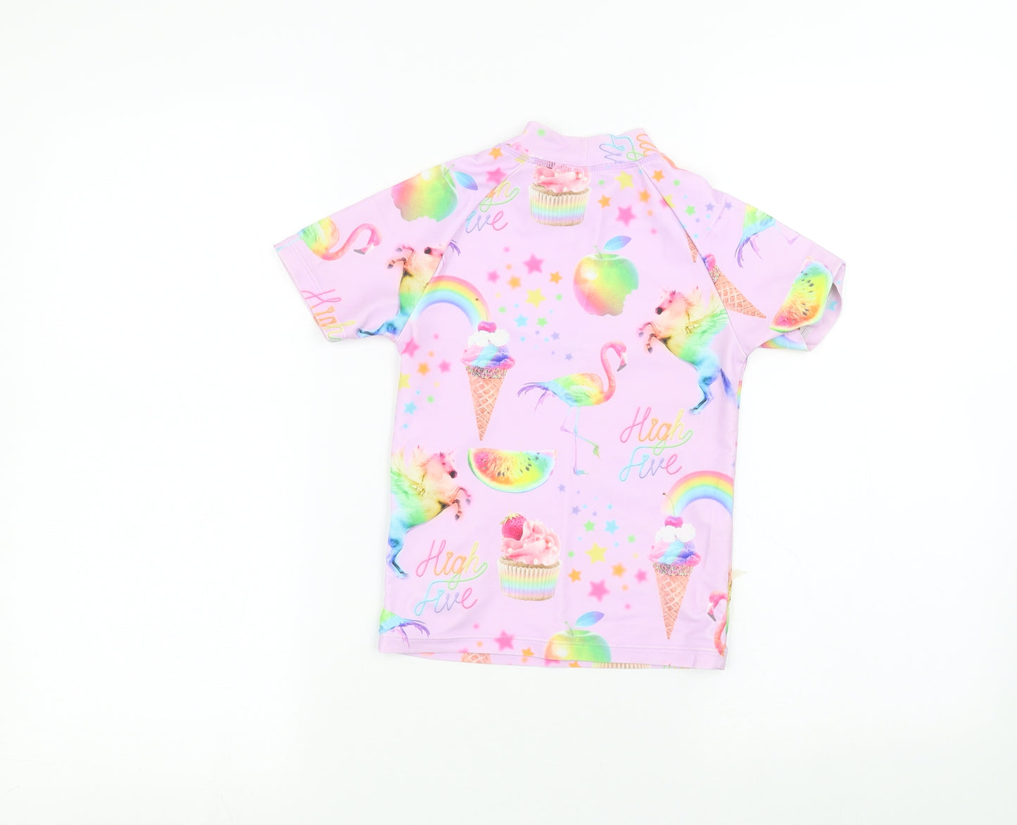 NEXT Girls Pink   Basic T-Shirt Size 5 Years