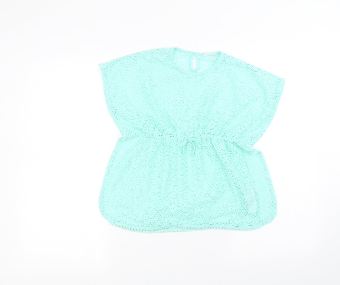 Primark Girls Blue   Basic T-Shirt Size 5-6 Years