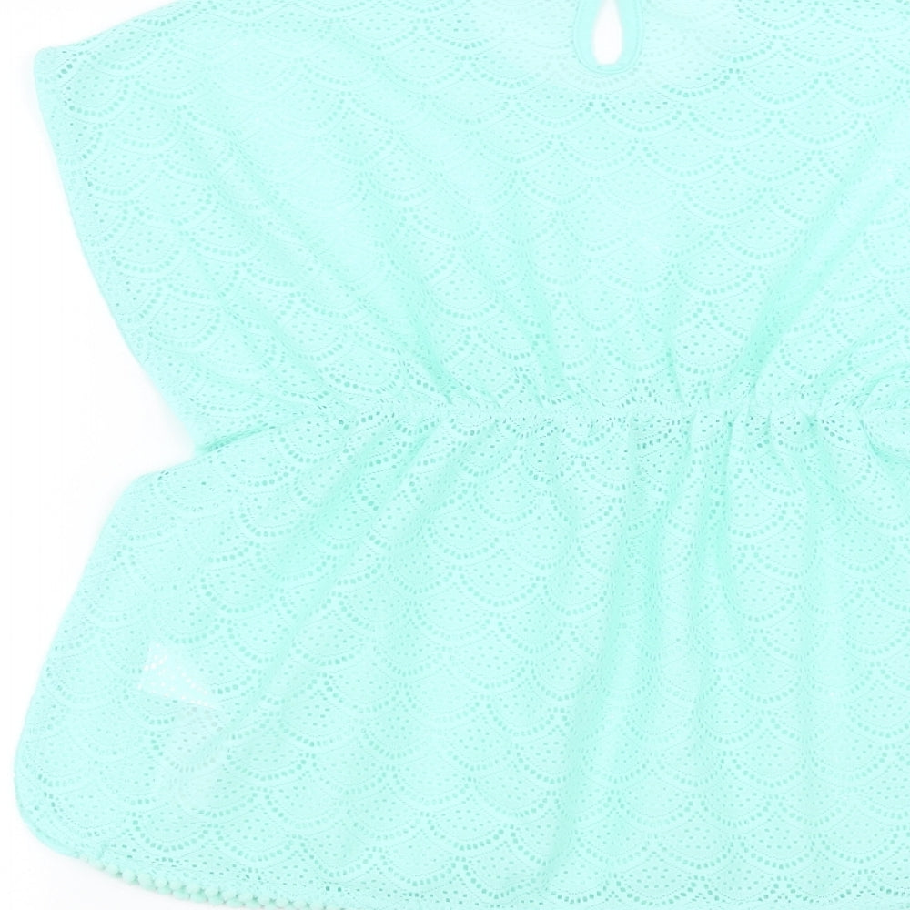 Primark Girls Blue   Basic T-Shirt Size 5-6 Years