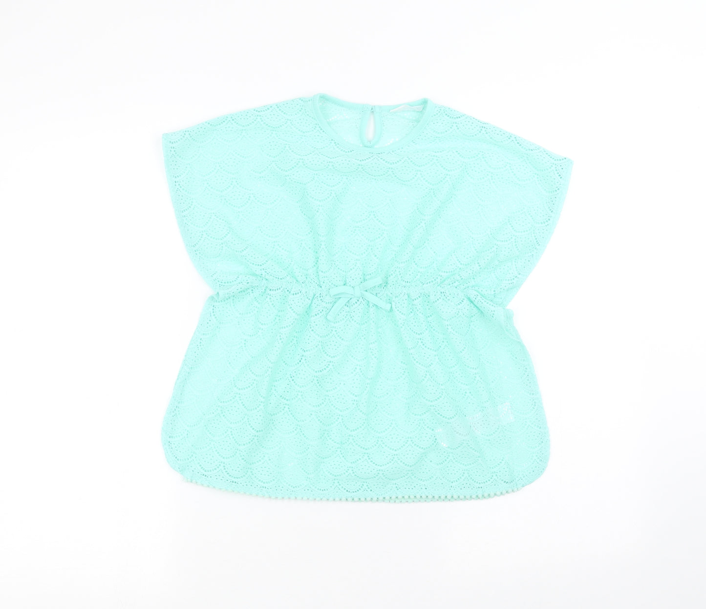 Primark Girls Green   Basic T-Shirt Size 5-6 Years