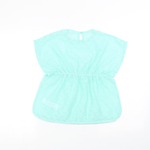 Primark Girls Green   Basic T-Shirt Size 5-6 Years