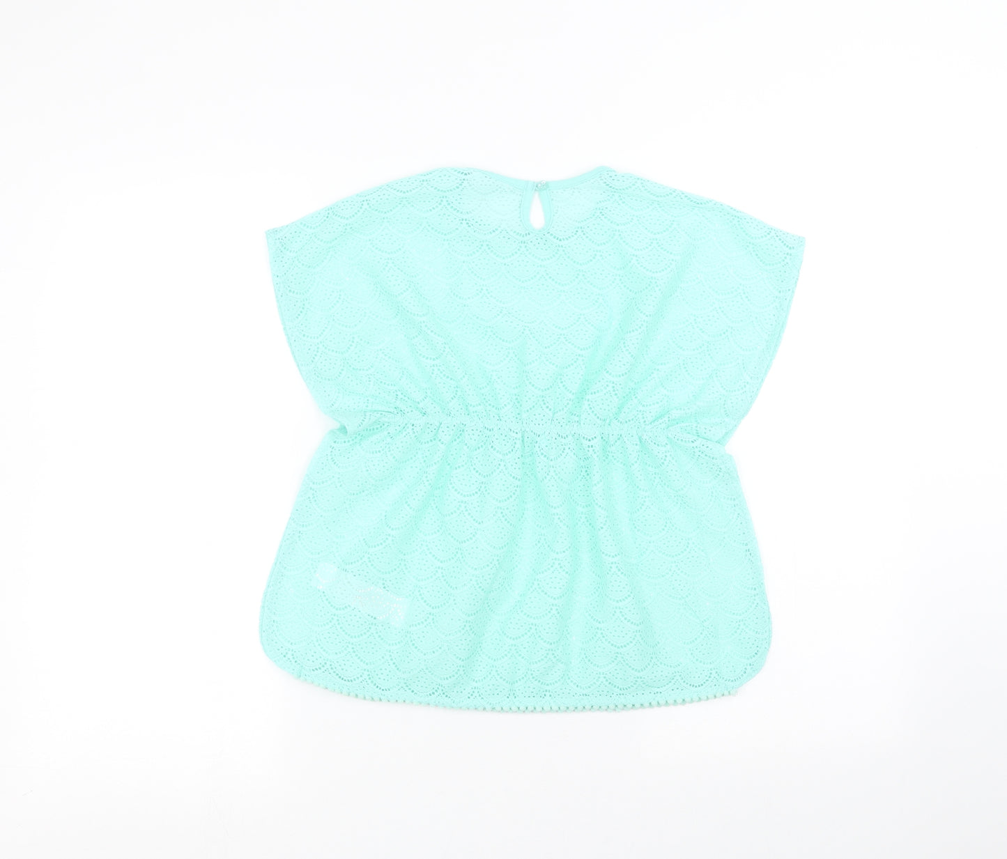 Primark Girls Green   Basic T-Shirt Size 5-6 Years