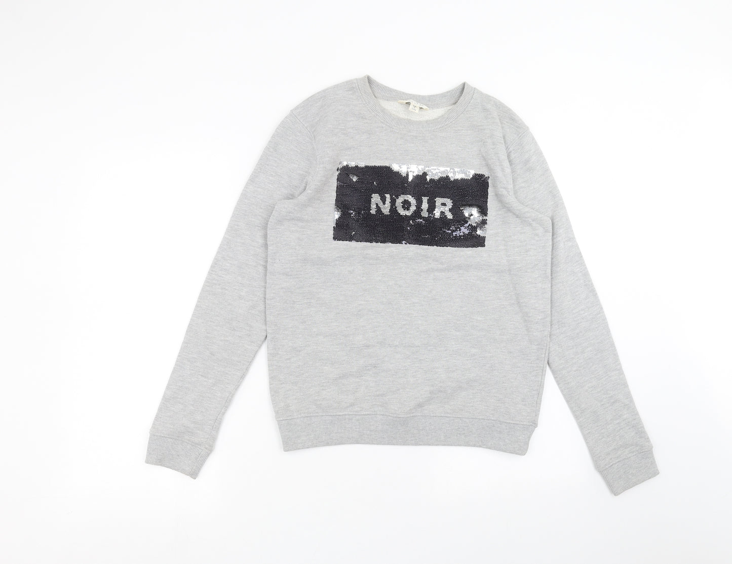 Miss Selfridge Womens Grey   Pullover Jumper Size 8