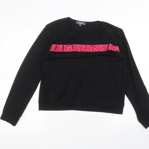Studio Womens Black   Pullover Jumper Size 12