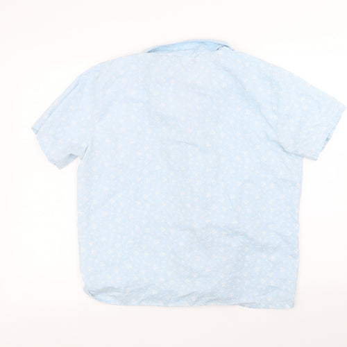 Preworn Womens Blue   Basic Button-Up Size 16