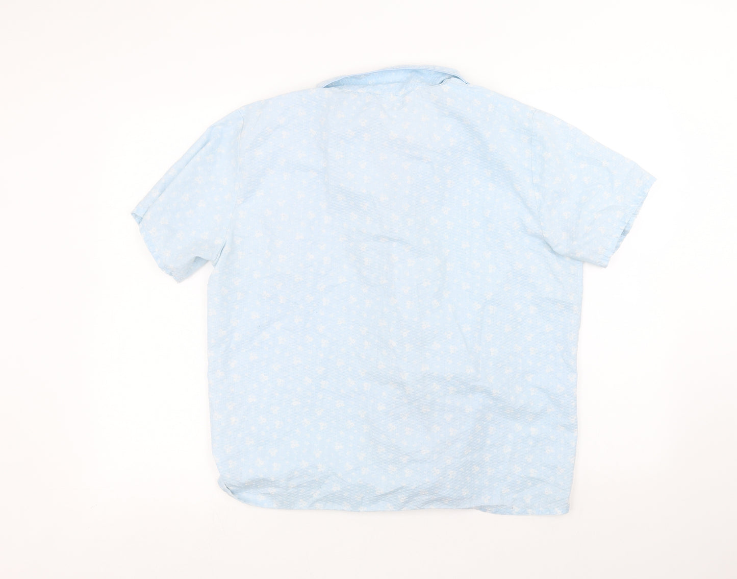 Preworn Womens Blue   Basic Button-Up Size 16