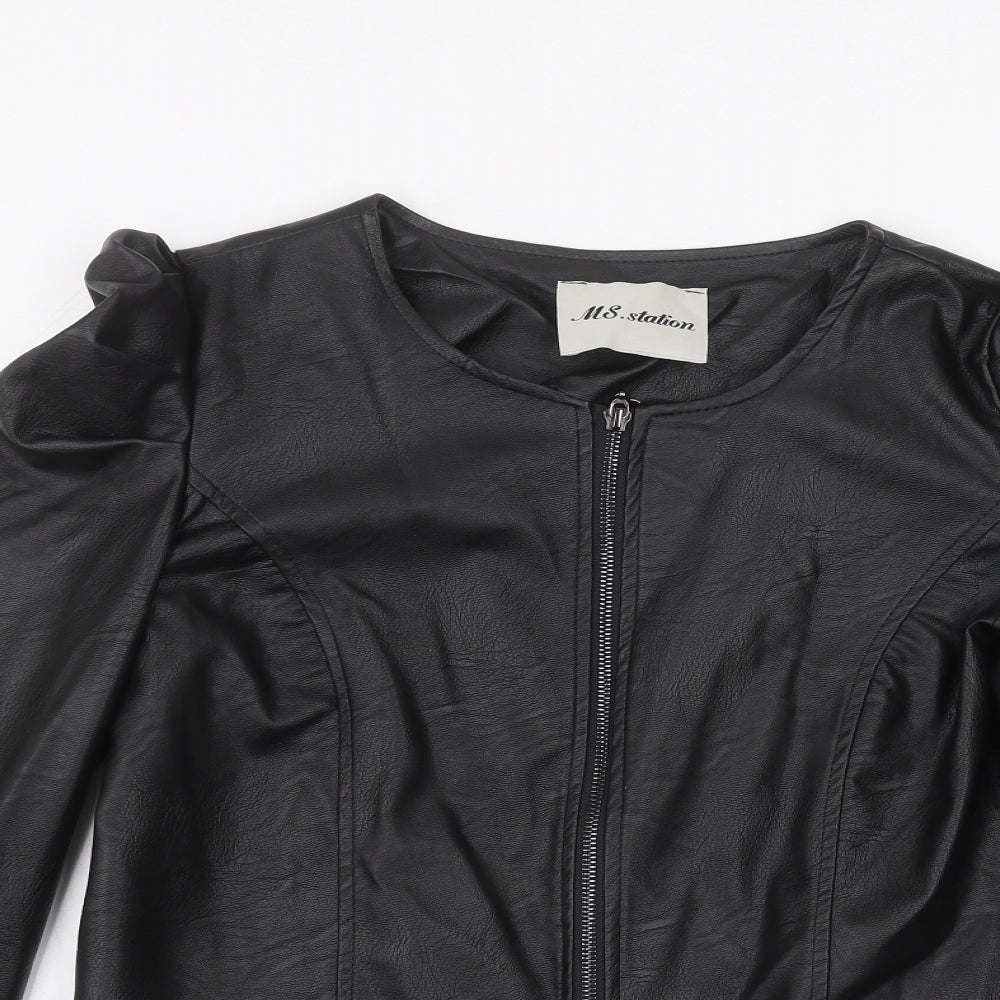 Preworn Womens Black   Jacket  Size XL