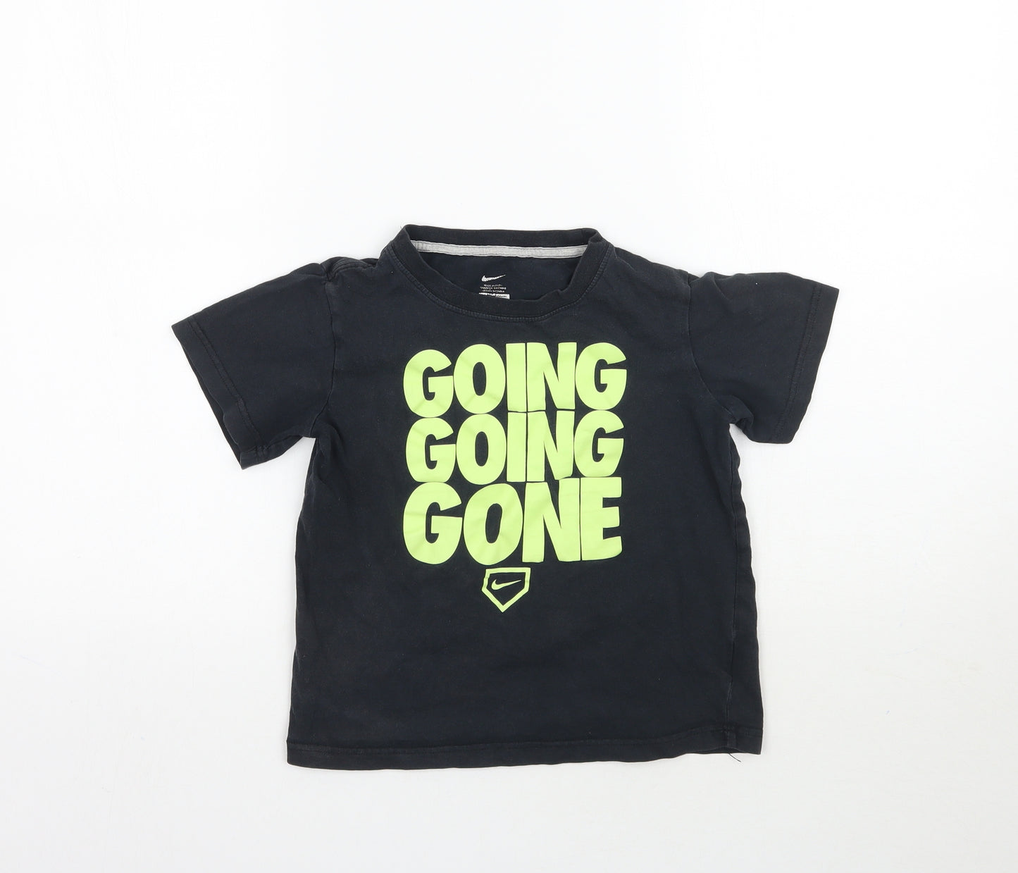 Nike Boys Black   Basic T-Shirt Size 7 Years  - Going Going Gone