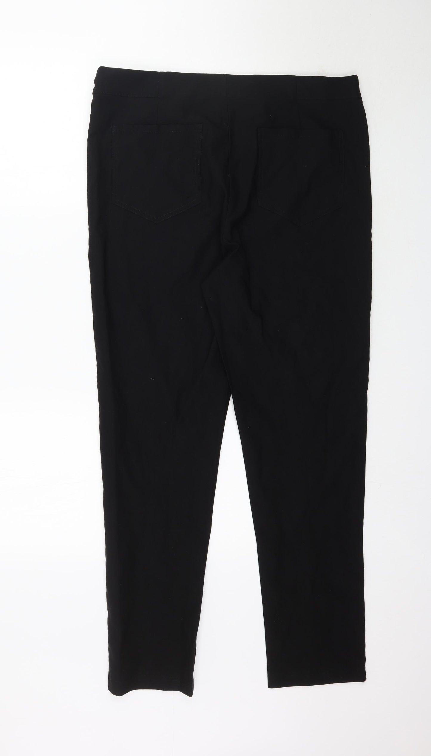 Emeliax Womens Black   Trousers  Size 18 L29 in