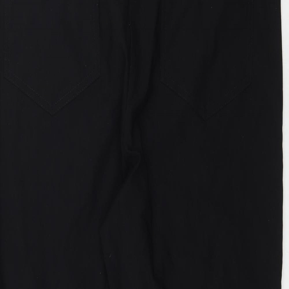 Emeliax Womens Black   Trousers  Size 18 L29 in