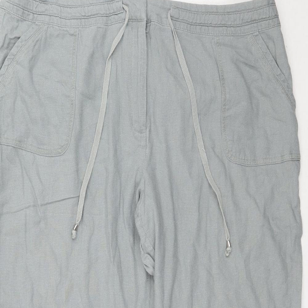 Matalan Womens Grey   Trousers  Size 18 L29 in