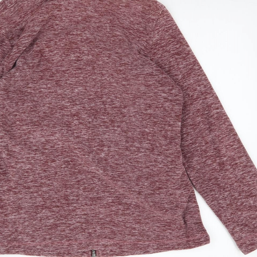 Regatta Womens Purple  Fleece  Sweatshirt Size 12