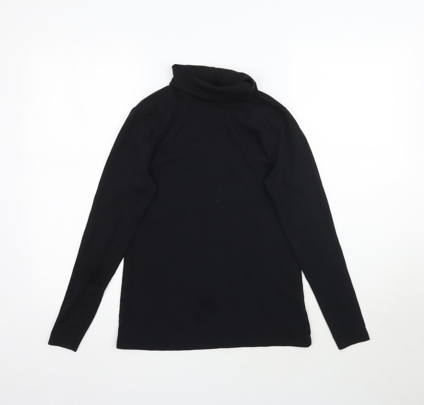 Crane Womens Black   Basic T-Shirt Size 12