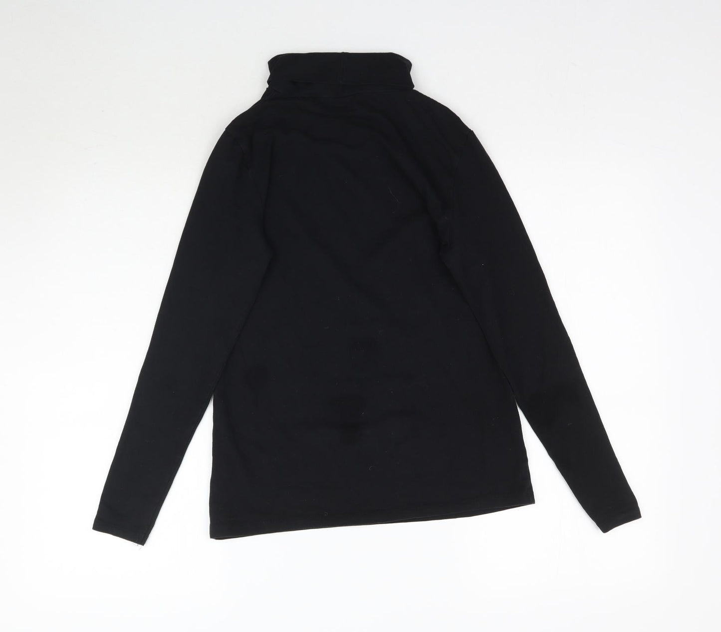 Crane Womens Black   Basic T-Shirt Size 12