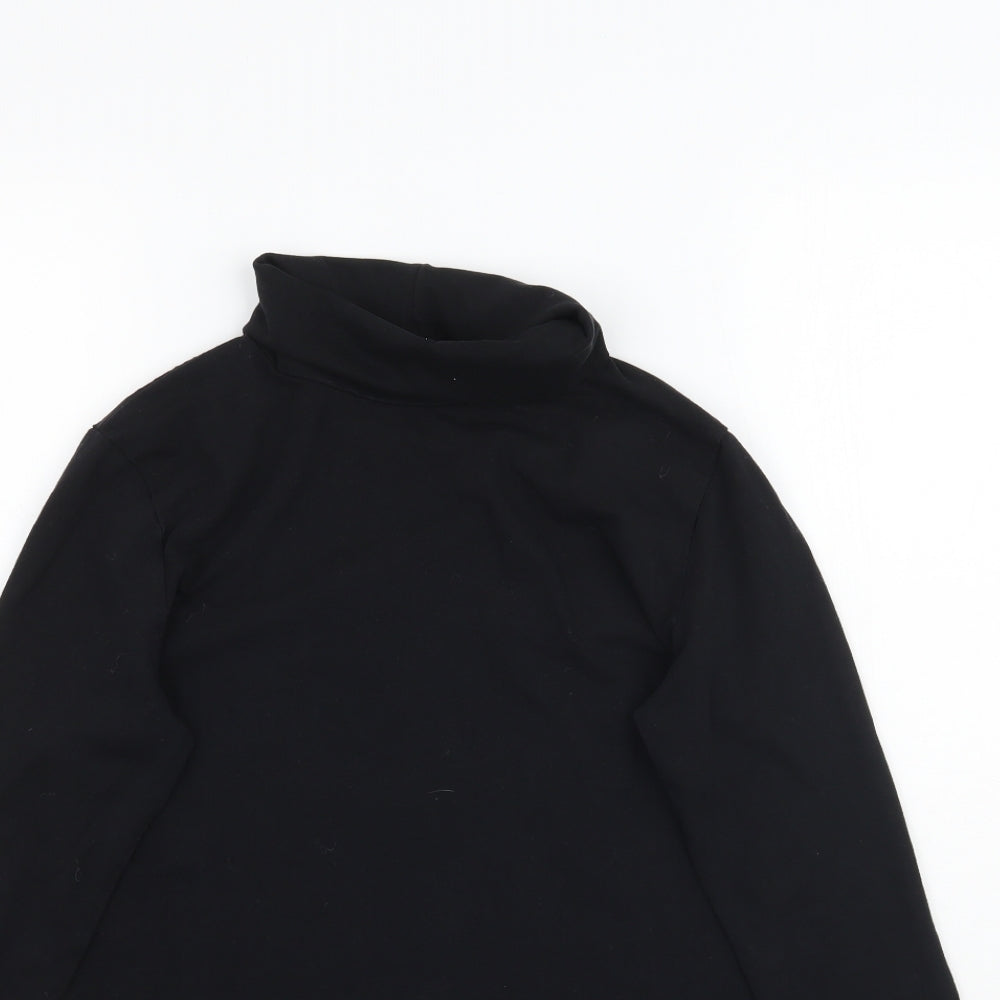 Crane Womens Black   Basic T-Shirt Size 12