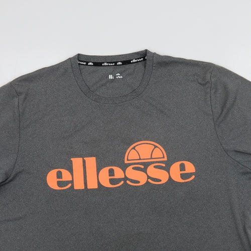 ellesse Womens Grey   Basic T-Shirt Size L