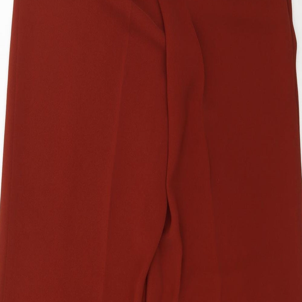 F&F Womens Brown   Trousers  Size 6 L31 in