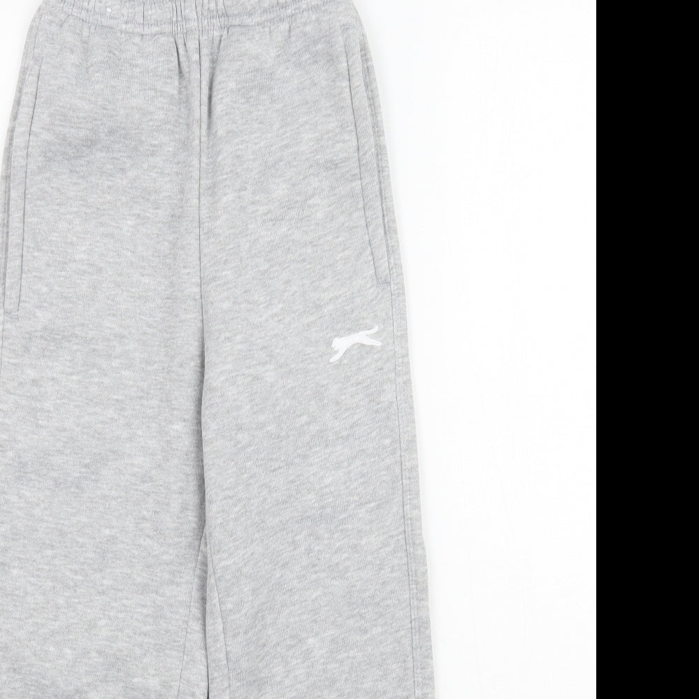 Slazenger Boys Grey   Jogger Trousers Size 7-8 Years