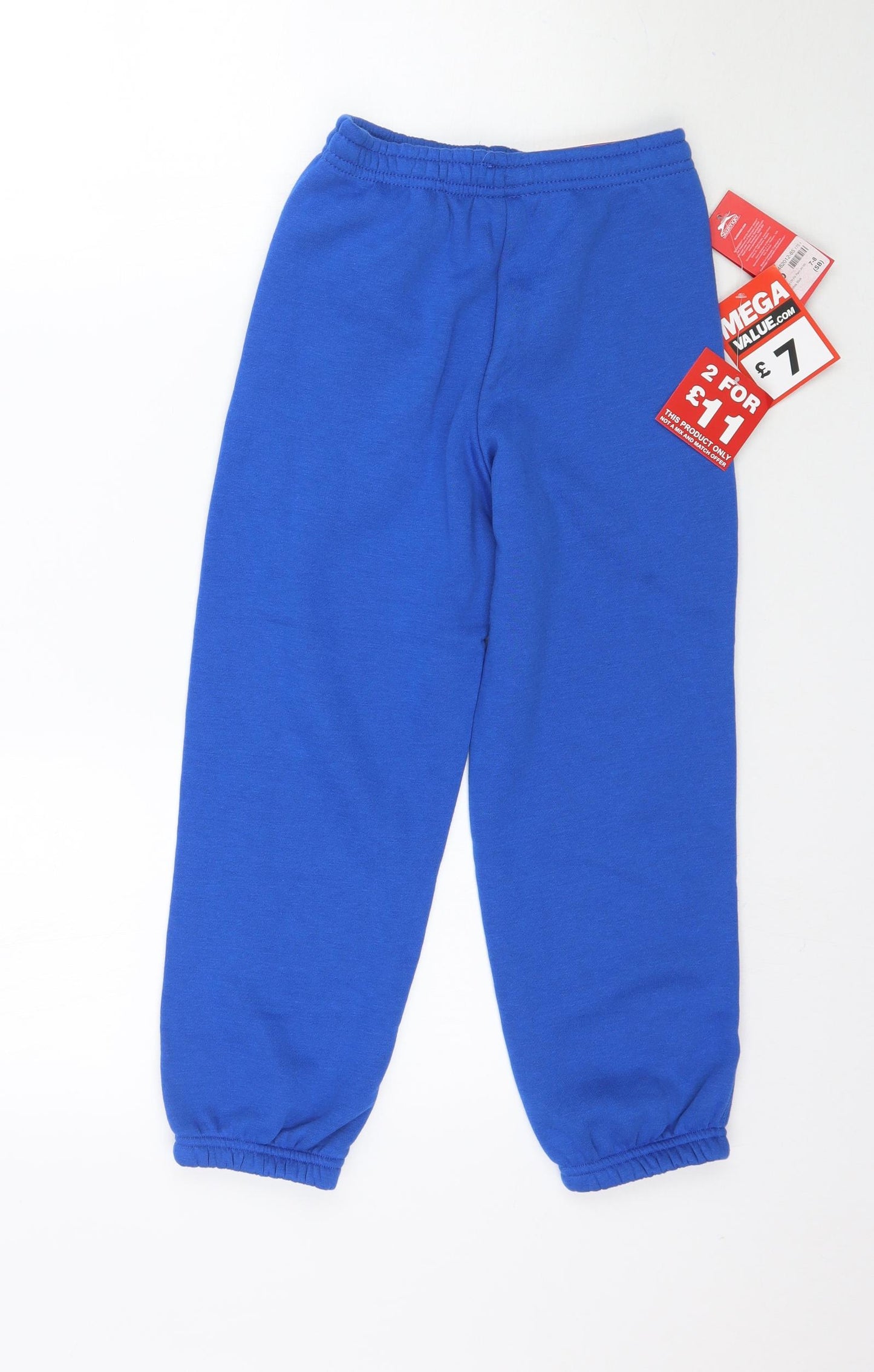 Slazenger Boys Blue   Jogger Trousers Size 7-8 Years