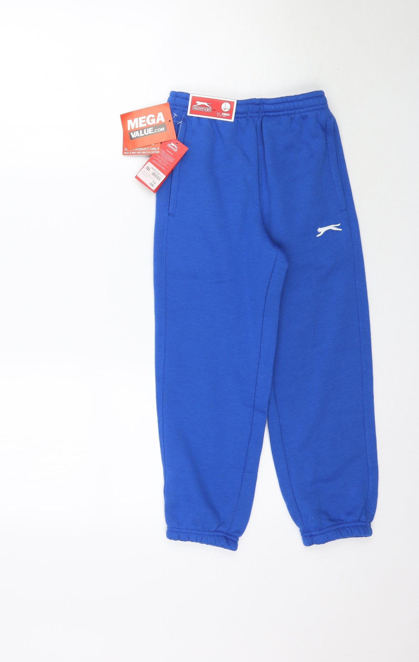 Slazenger Boys Blue   Jogger Trousers Size 7-8 Years