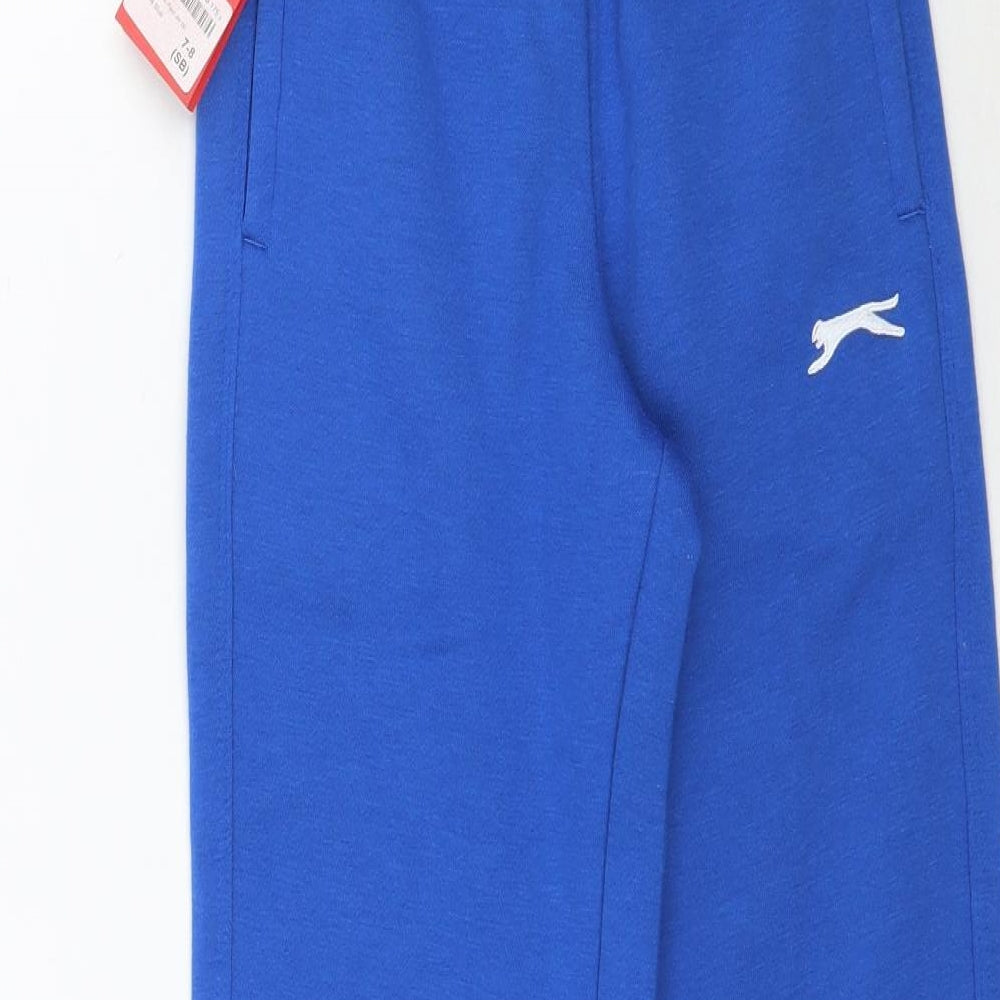 Slazenger Boys Blue   Jogger Trousers Size 7-8 Years