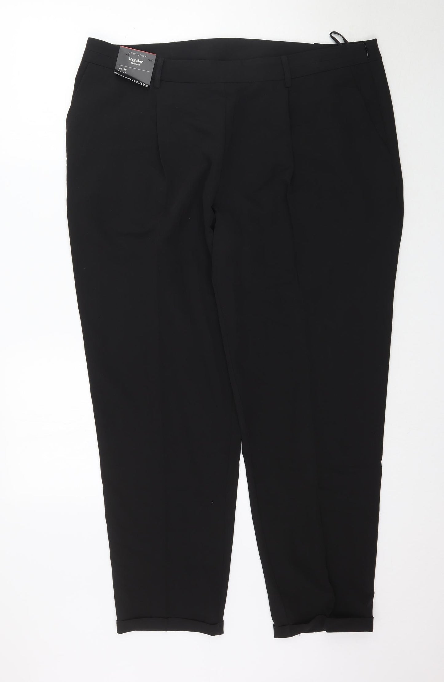 New Look Womens Black   Trousers  Size 18 L30 in - Work Office