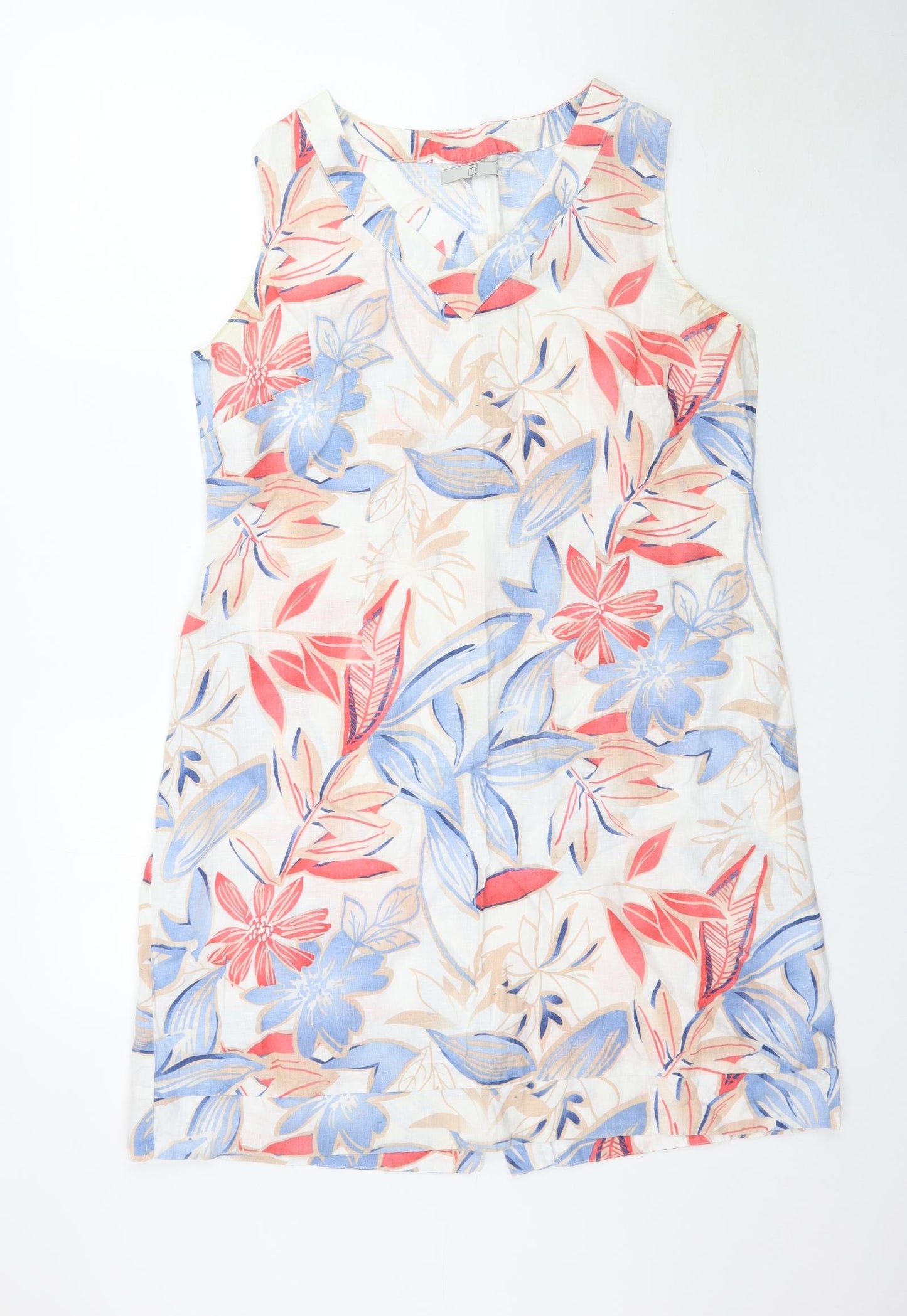 TU Womens Multicoloured Floral  Mini  Size 16