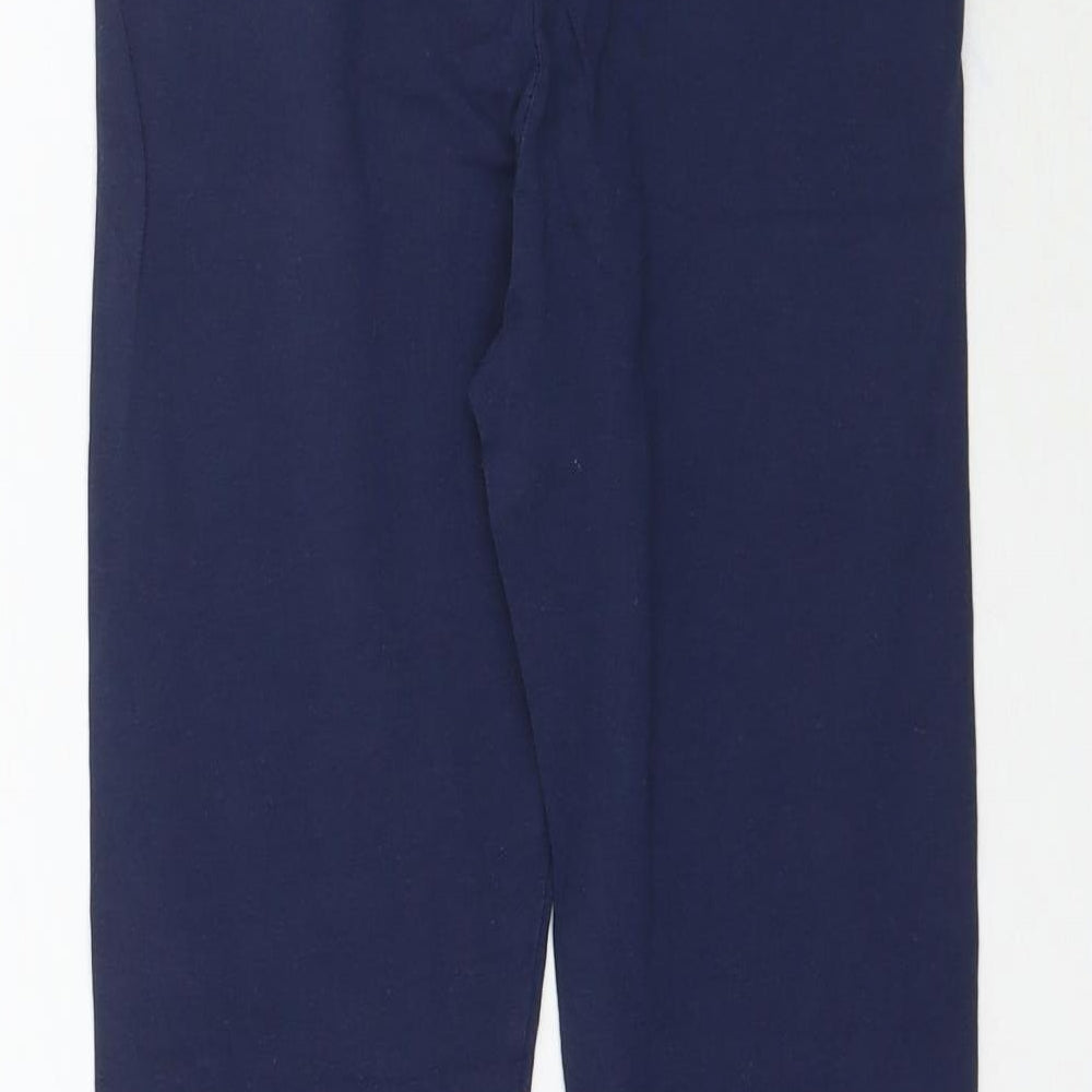 George Girls Blue Solid   Pyjama Pants Size 10-11 Years