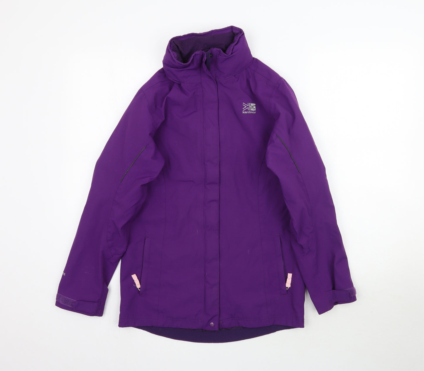 Karrimor Girls Purple   Windbreaker Coat Size 13 Years