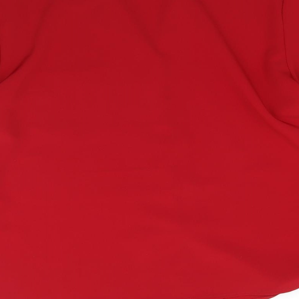 Berkertex Womens Red   Basic Button-Up Size 16