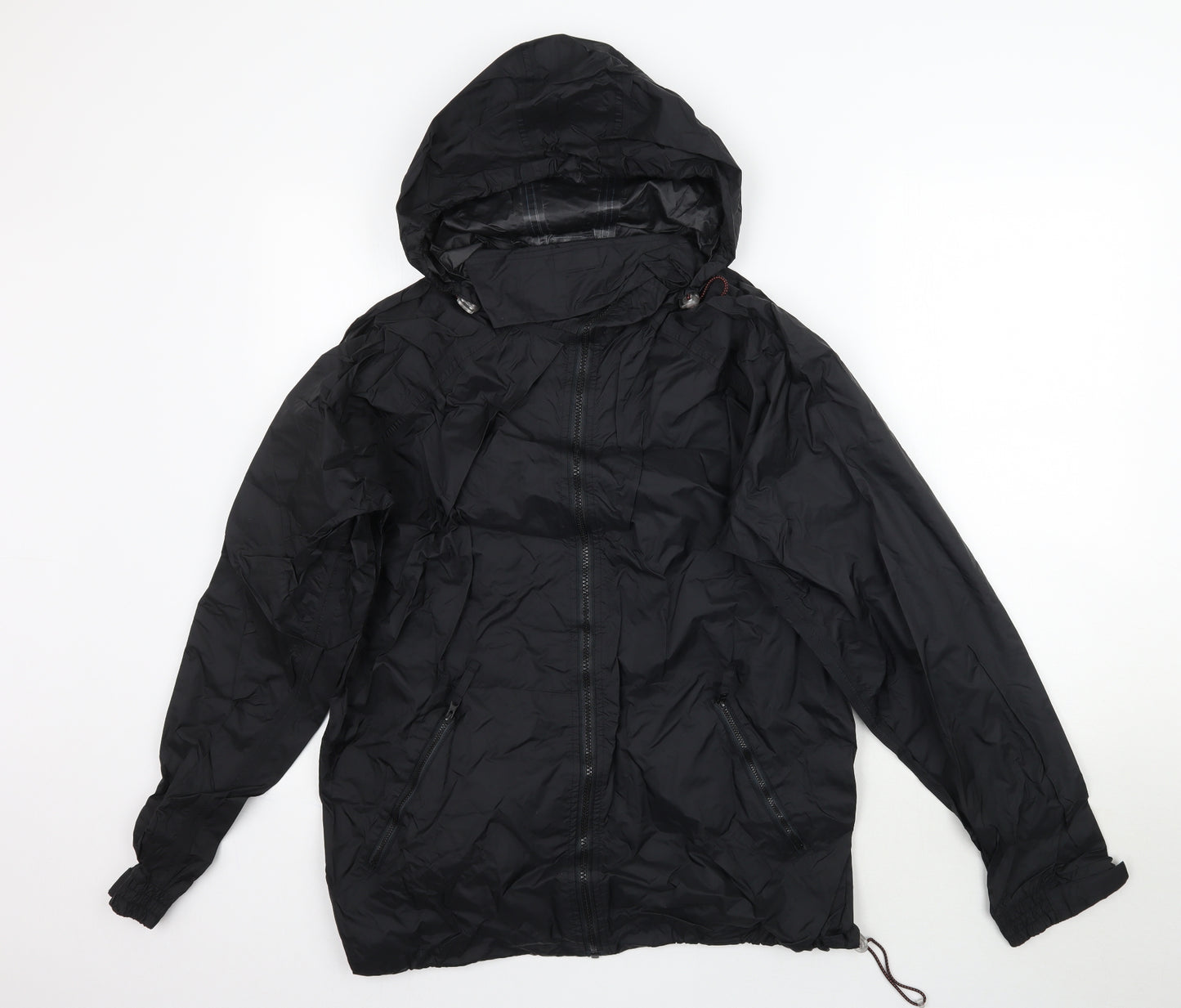 Jack in a Pack Mens Black   Rain Coat Coat Size M