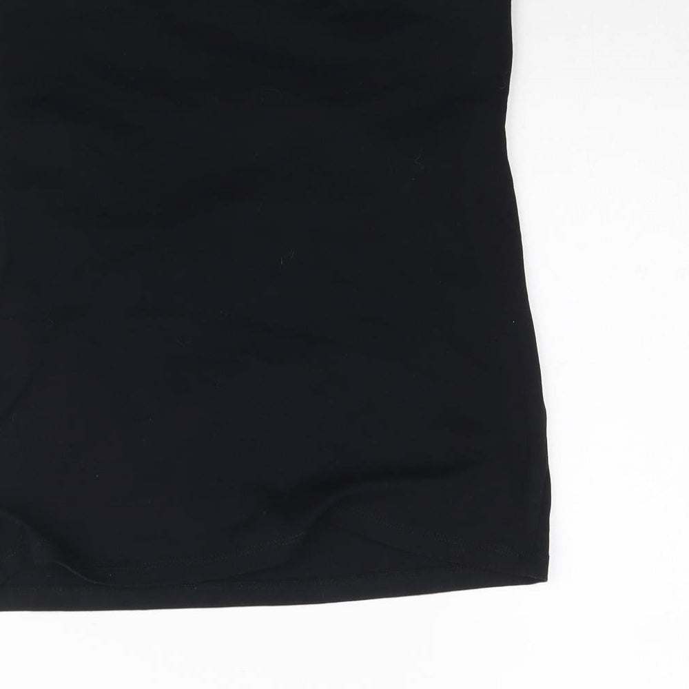 George Womens Black   Basic T-Shirt Size 10  - Tube top