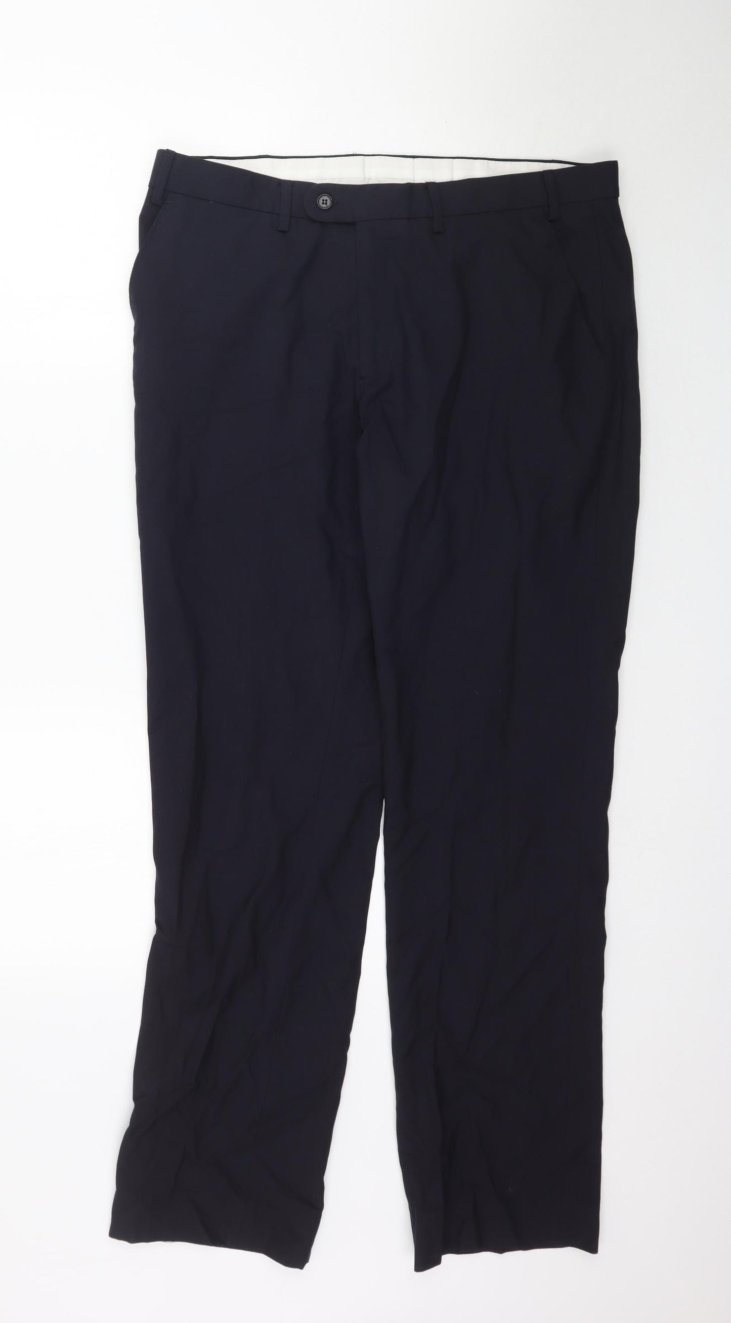 Preworn Womens Blue   Trousers  Size 18 L32 in - Work Office