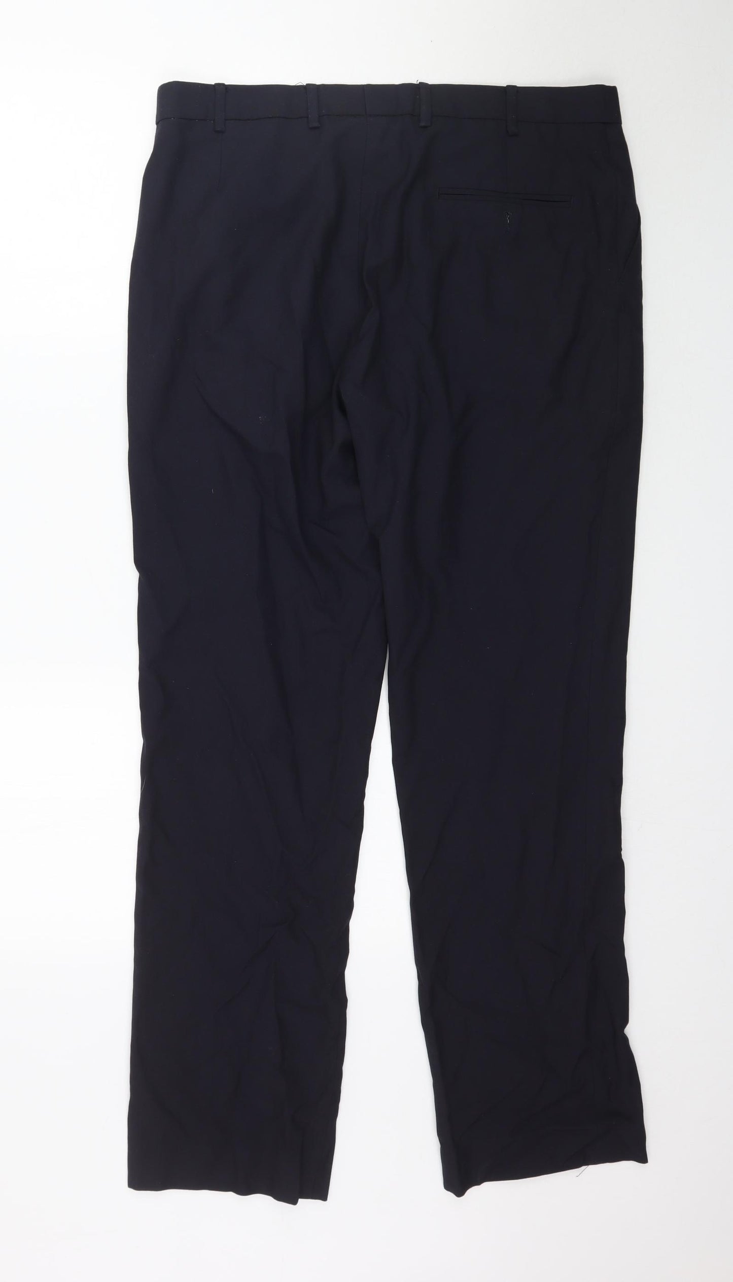 Preworn Womens Blue   Trousers  Size 18 L32 in - Work Office