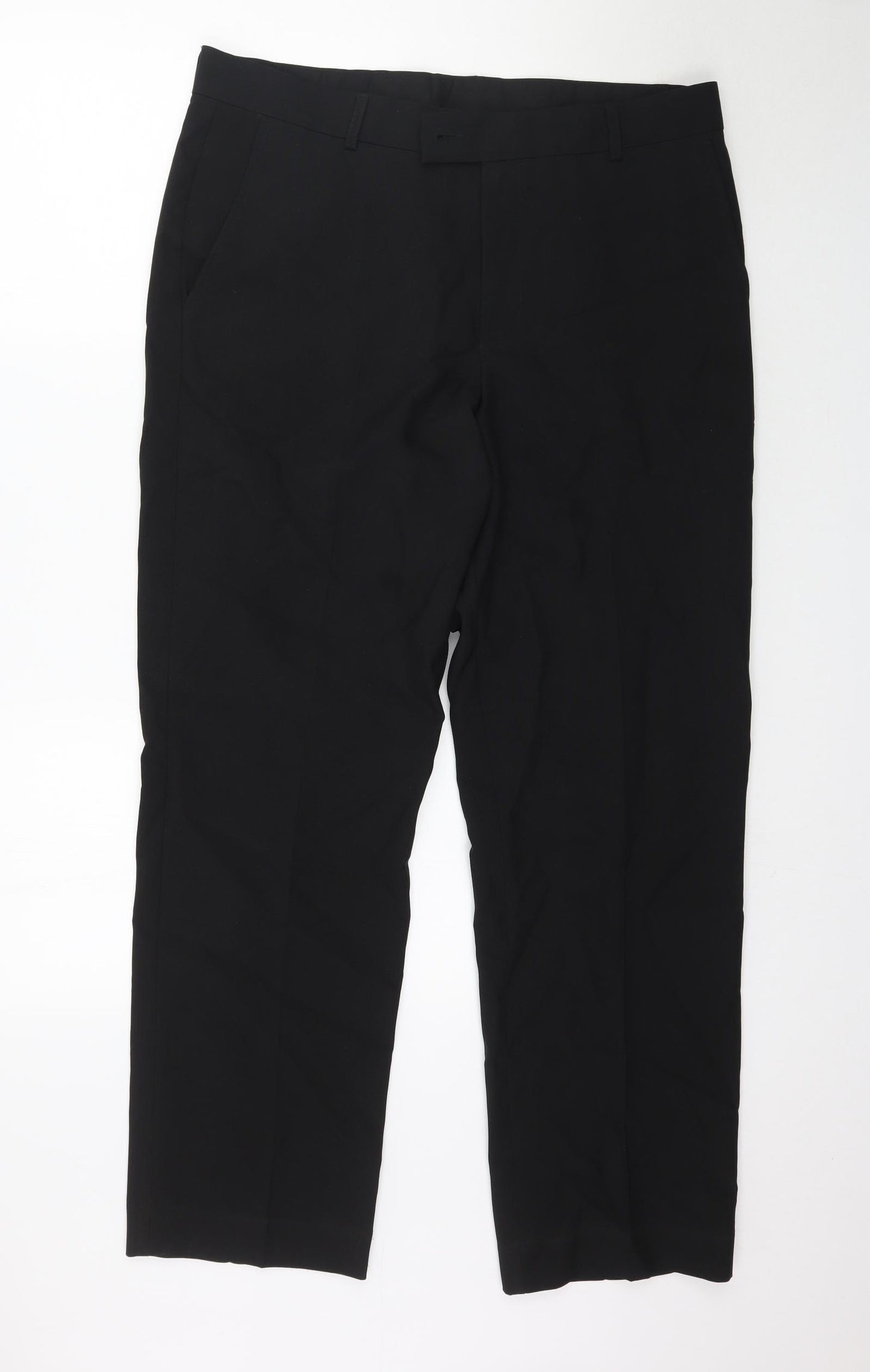 Debenhams Womens Black   Trousers  Size 36 in L31 in - Work Office
