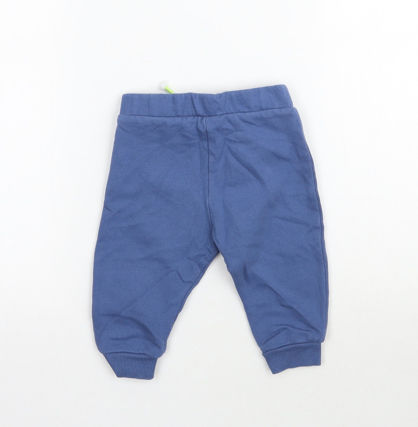 Fred & Flo Baby Blue   Jogger Trousers Size 6-9 Months