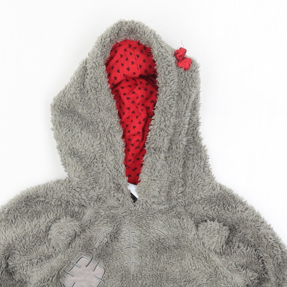 George Girls Grey   Pullover Hoodie Size 3-4 Years  - Me to You
