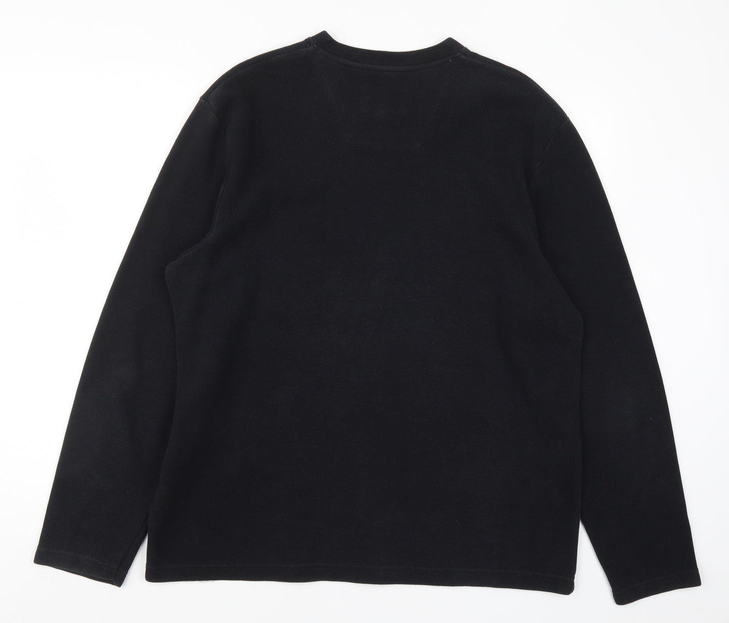 NEXT Mens Black   Pullover Sweatshirt Size L