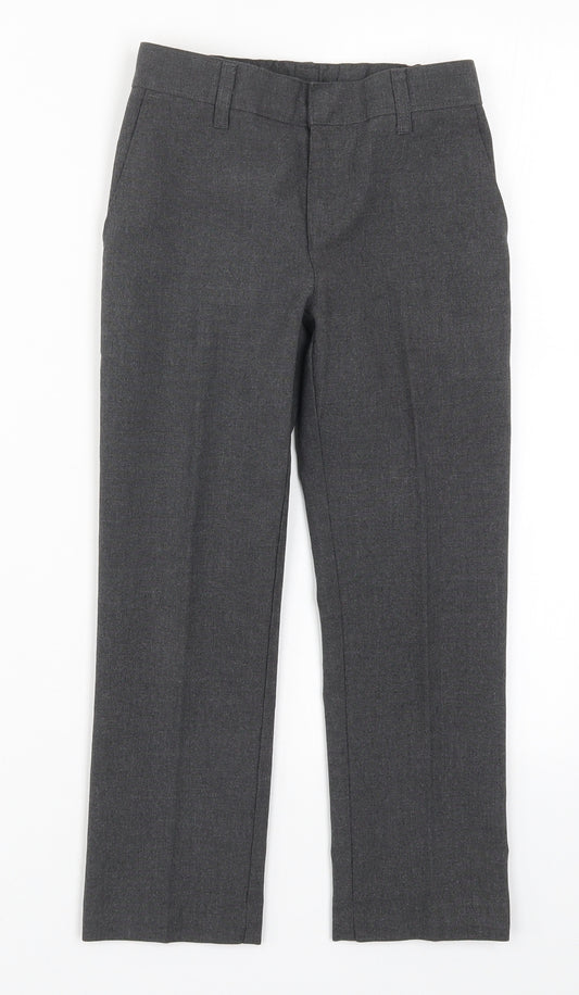 Marks and Spencer Boys Grey   Dress Pants Trousers Size 6-7 Years